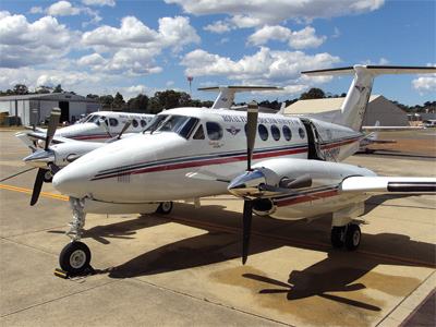 Royal Flying Doctor Service King Air photo