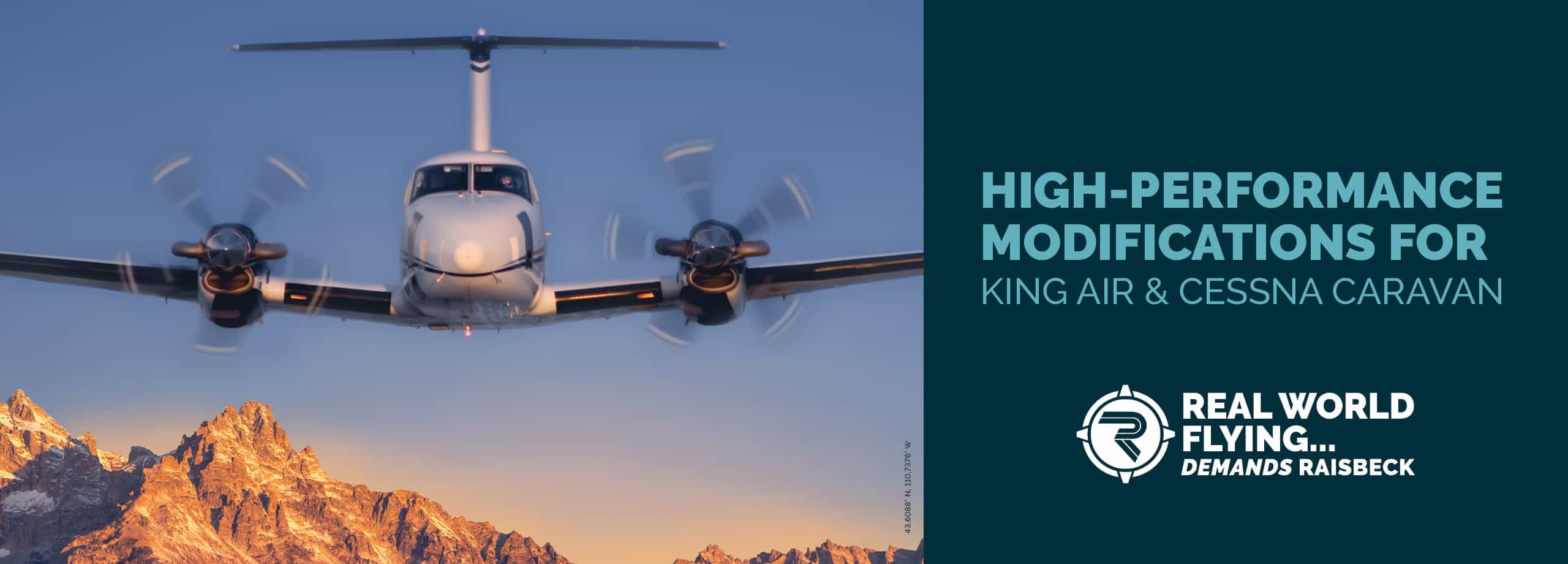 HIGH-PERFORMANCE MODIFICATIONS FOR KING AIR & CESSNA CARAVAN